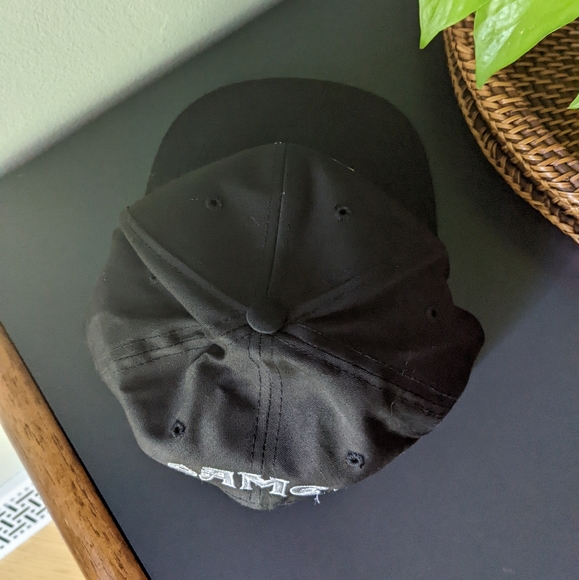 Vintage CAMEL Cigarettes Snapback Baseball Hat Cap Black Logo & Spellout Back - Picture 4 of 7